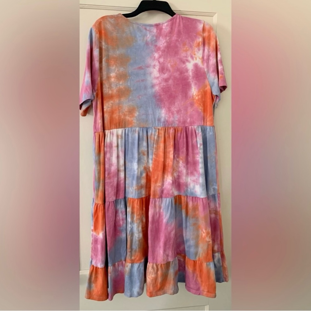 Oddy Tye Dye Dress Size XL - Picture 3 of 9